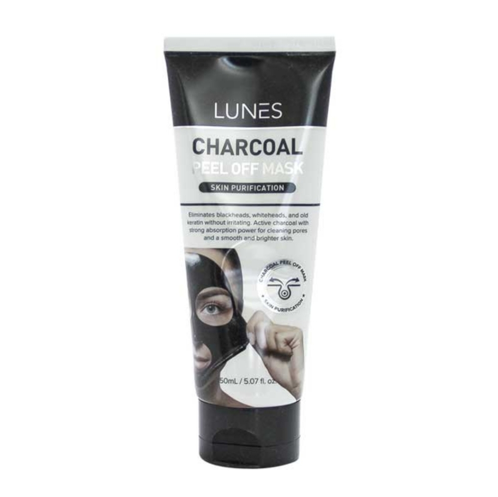 Charcoal peeling mask